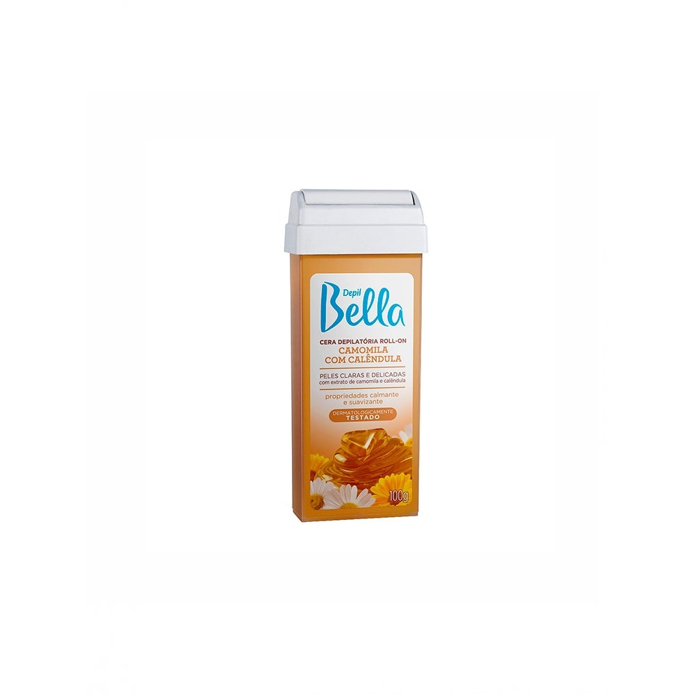 Imagem do produto Cera Depilatória Roll On Depil Bella Camomila Refil 100g