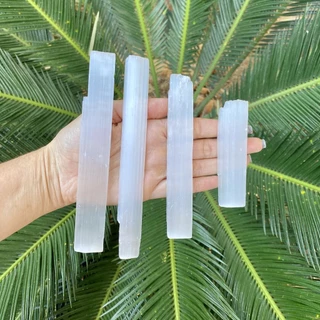 Pedras Naturais Selenita Bruta Cristais Naturais - Limpeza Energética (Escolha a Variação)