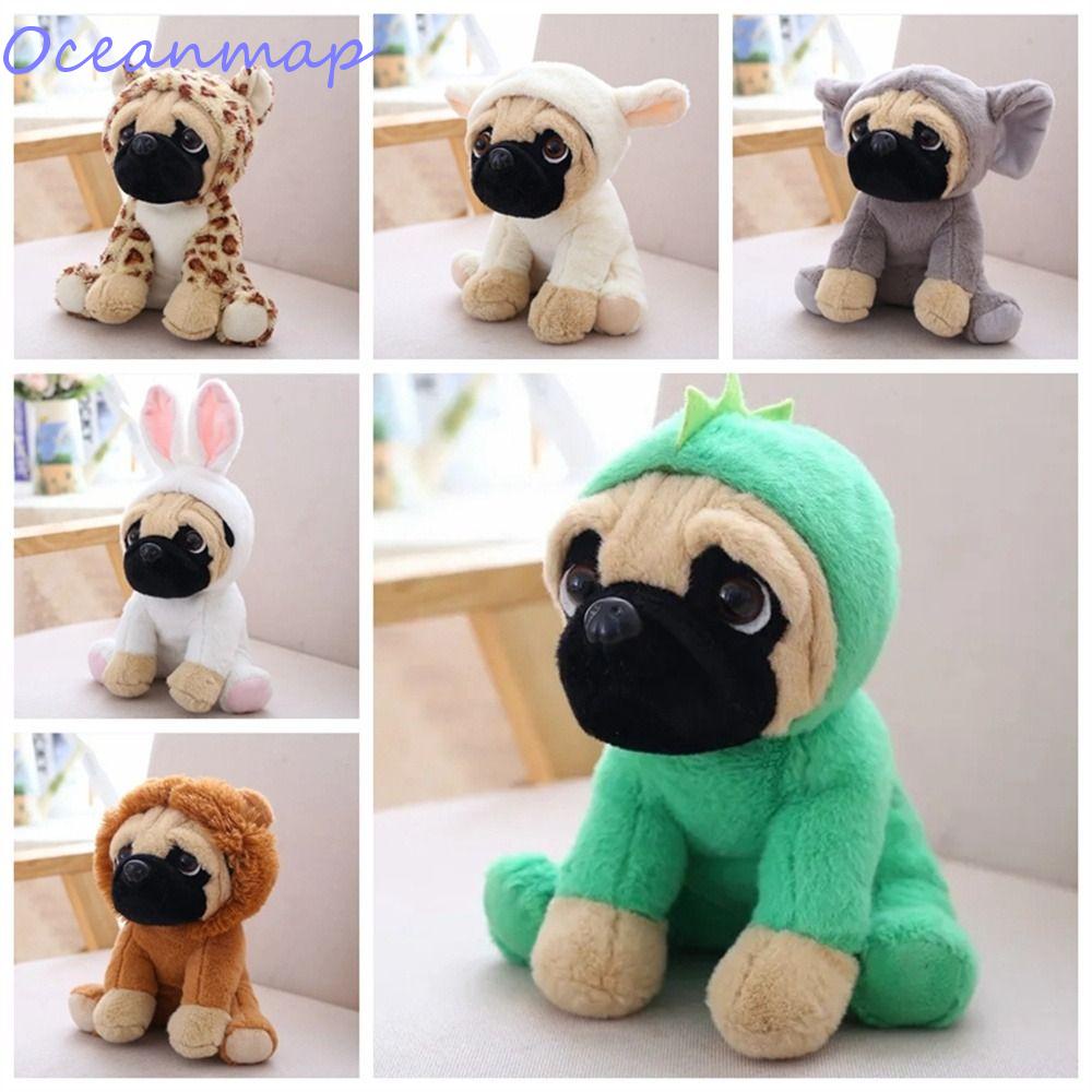 Boneca de pelúcia Poppy PJ Pug-A-Pilar, bonecas peludas de algodão