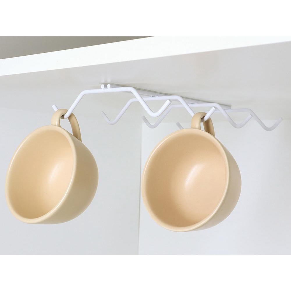 Suporte de Xícaras Fixo Bel – Viena – Branco - 990101