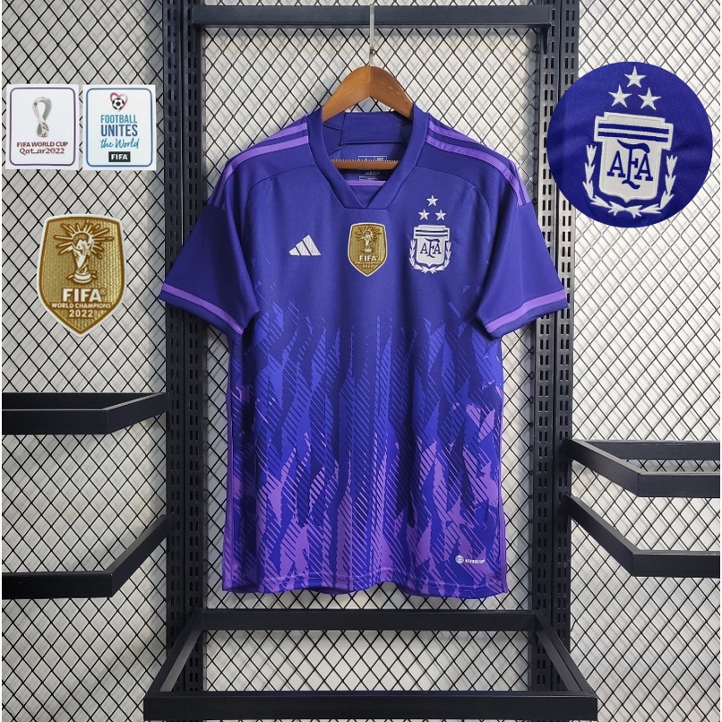 S-4XL 2022 Argentina Copa Campeão Mundial De Camisas De Futebol