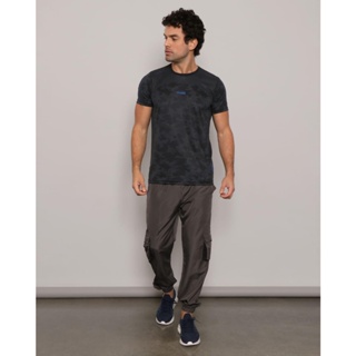 Calça Masculina Cargo Ajuste Jogger Marrom