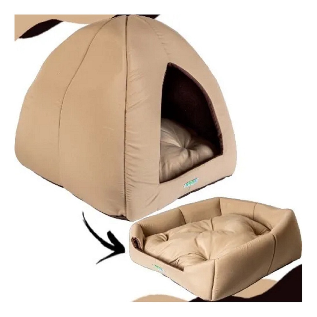 Casa Casinha Toca Iglu 2 Em 1 Para Coelho Cães Pincher Gatos