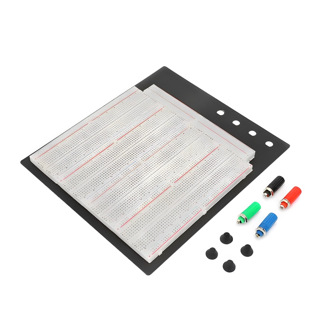 Protoboard 3220 Pontos Furos Base de Metal Conectores ZY-208 | Shopee ...
