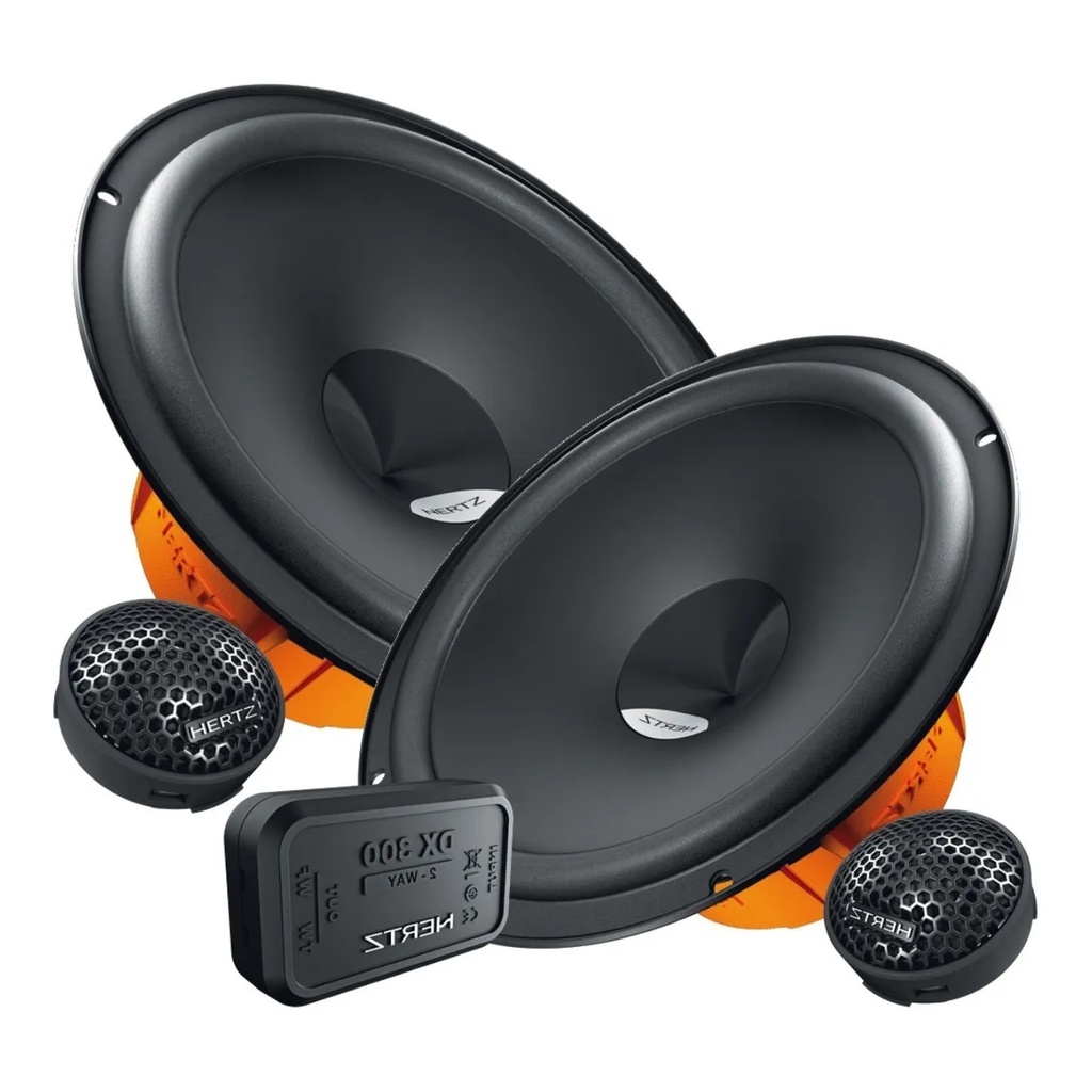 Kit Duas vias Hertz Dsk165.3 alto falante 6 pol/160wrms dieci importado ...
