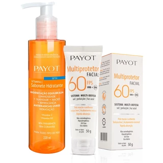 Kit Limpeza Vitamina C + Proteção FPS 60 Payot