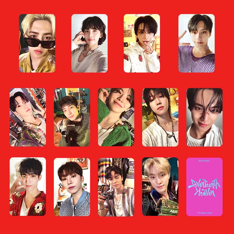 5-13pcs/set SEVENTEEN COMEBACK 11o Mini Álbum HEAVEN Photocards