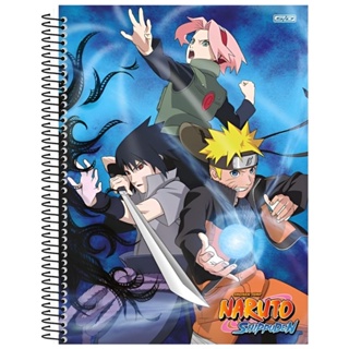 Caderno Brochura Anime NARUTO Shippuden 1/1 (Grande) 80 Folhas