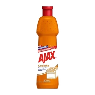 Limpador Desengorurante Ajax Squeeze para Cozinha 500ml em Oferta na Shopee