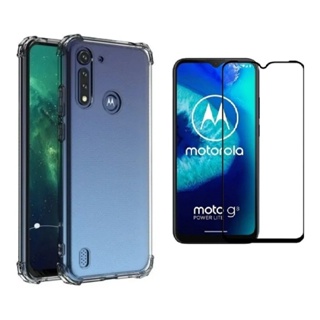 Smartphone Motorola Moto G8, 64GB, 16MP, Tela 6.4´, Azul Capri + Capa  Protetora
