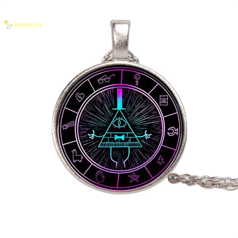 Beautyus Triangle Devil Gravity Bill Cipher Caem O Colar Do Zodíaco ...