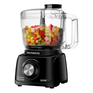 Miniprocessador de Alimentos Turbo Pratic Mondial MP-16 300w 110v