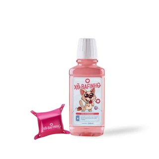 Kit 1x Xô Bafinho - Higiene bucal Pet + 1x Bebedouro