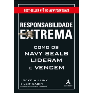 RESPONSABILIDADE EXTREMA COMO OS NAVY SEALS LIDERAM E VENCEM em Oferta na Shopee