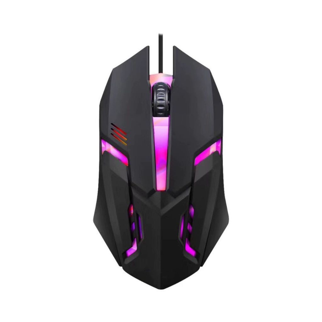 Imagem do produto Kit Teclado Semi Mecânico + Mouse Gamer 3200dpi Rgb Led M300 5