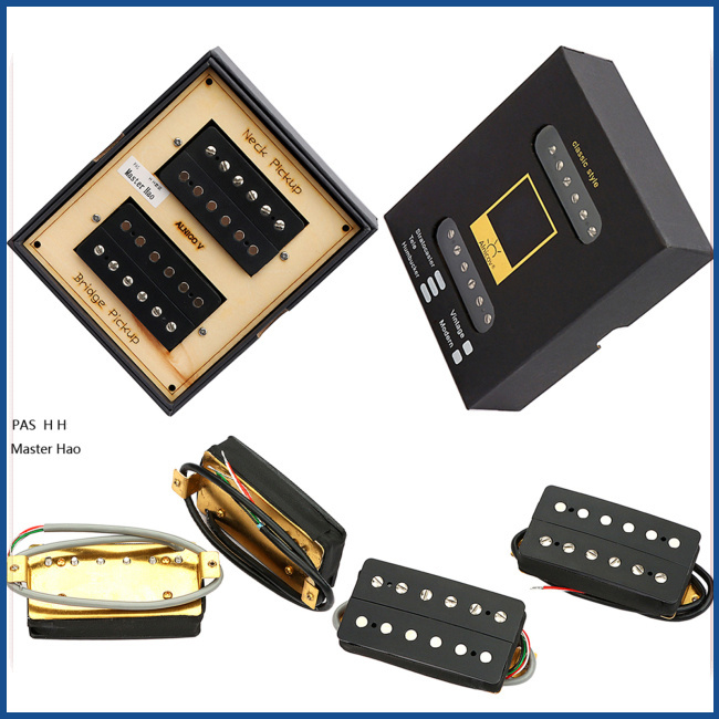 [Kit De Captação De Guitarra Humbucker Pickup Elétrica Transdutor Amplificador Dual Humbucking