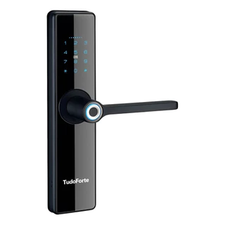 Fechadura Digital de Embutir FDE-400 SB Tudo Forte Senha Biometria Tags