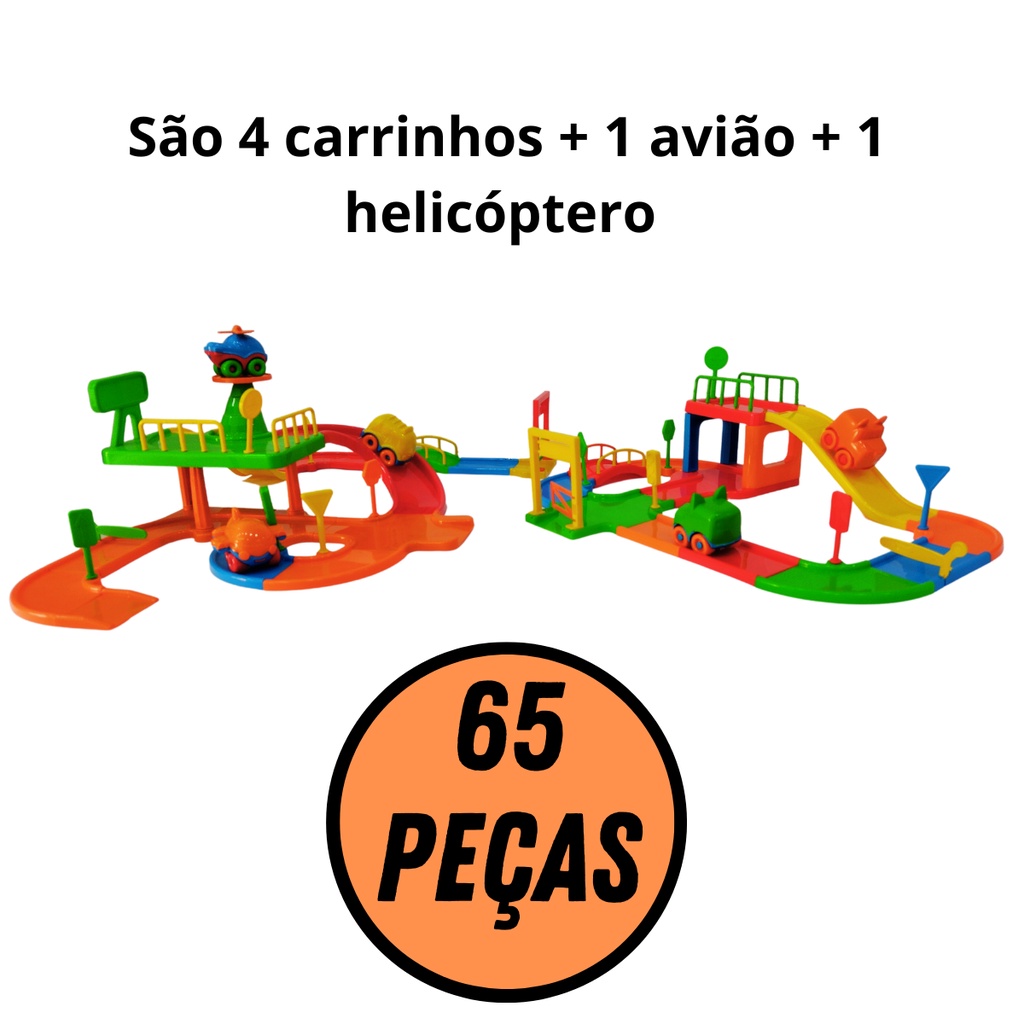 pista infantil speedster park estacionamento para carrinhos polibrinq pk001  em Promoção na Shopee Brasil 2023
