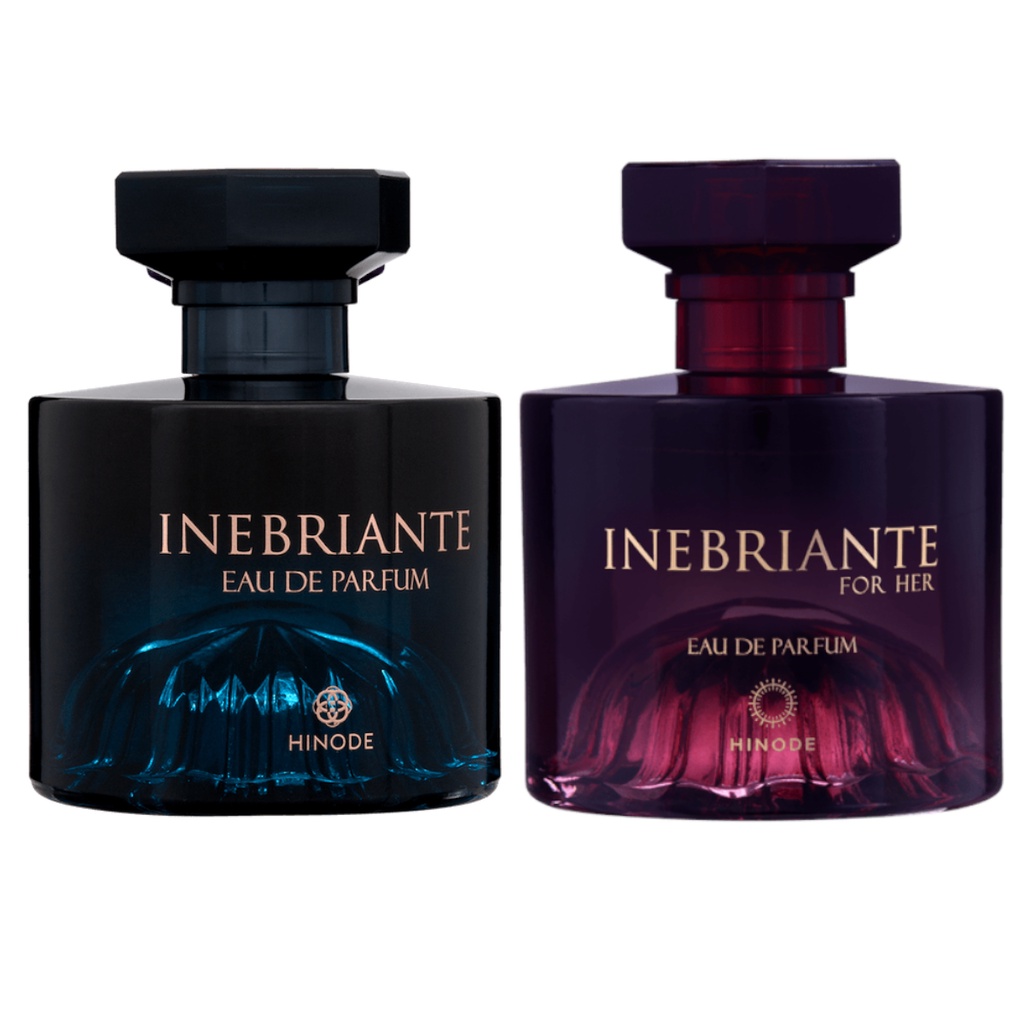 Kit Perfume Inebriante Feminino E Masculino Hinode
