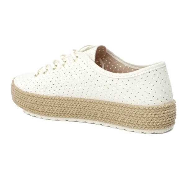 Tênis moleca best sale espadrille branco