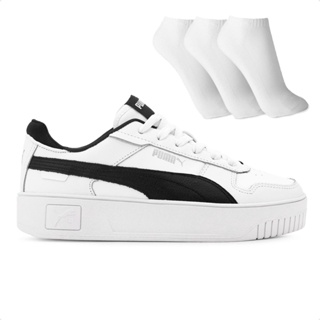 Tênis Puma Carina Street BDP Feminino + 3 Pares de Meias