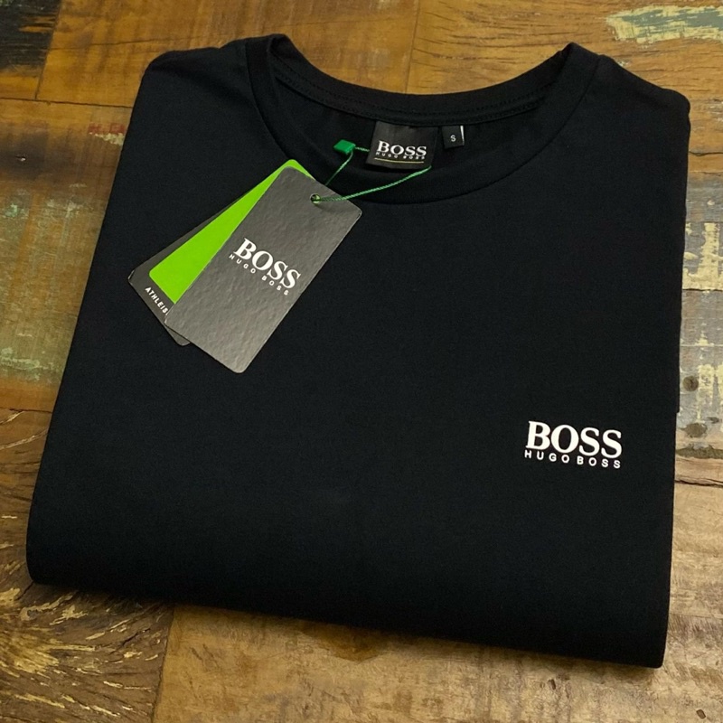 Camiseta HUGO BOSS masculina 100% algodão fio 40.1 Promoção