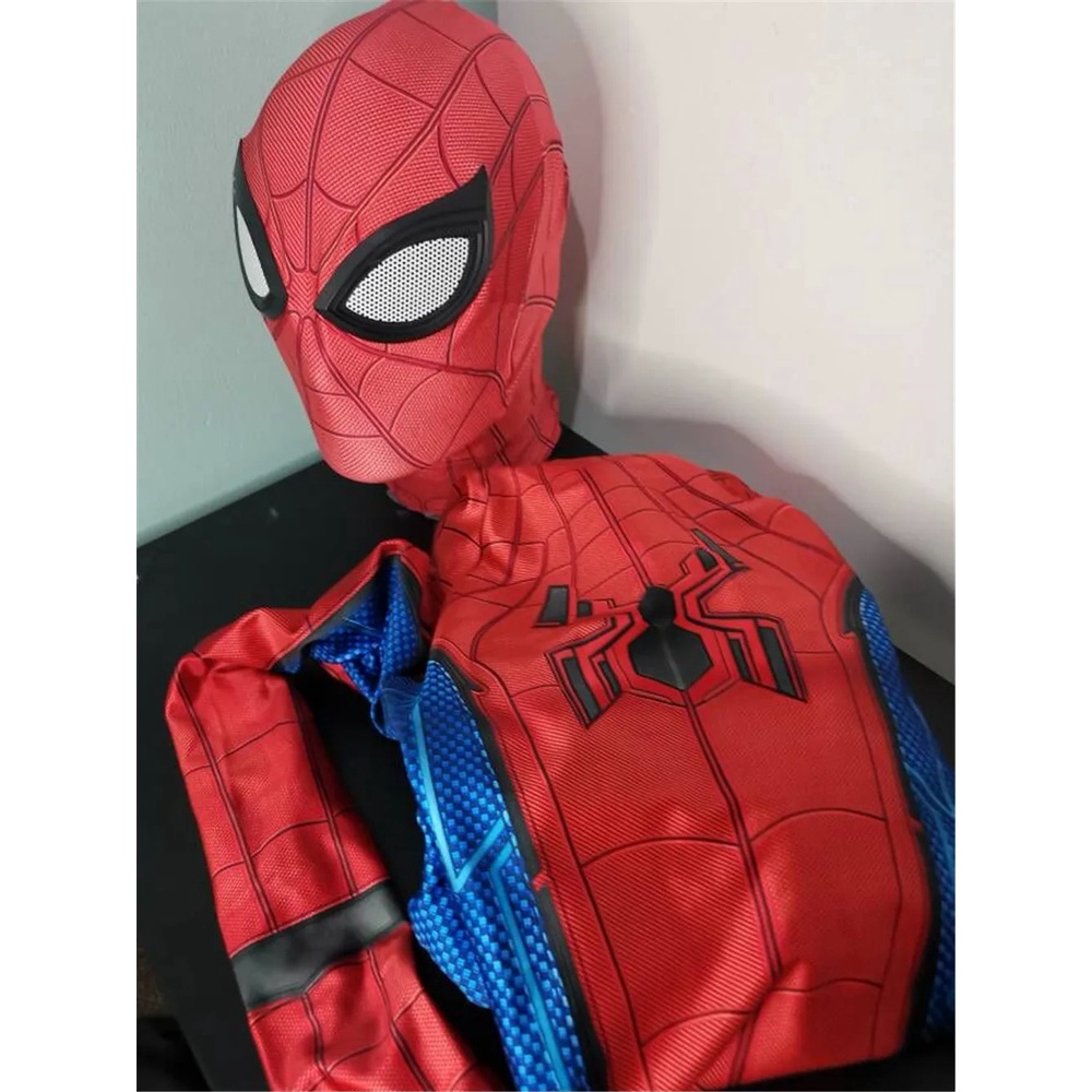 Halloween ps4 jogo spiderman insomniac super-herói cosplay traje