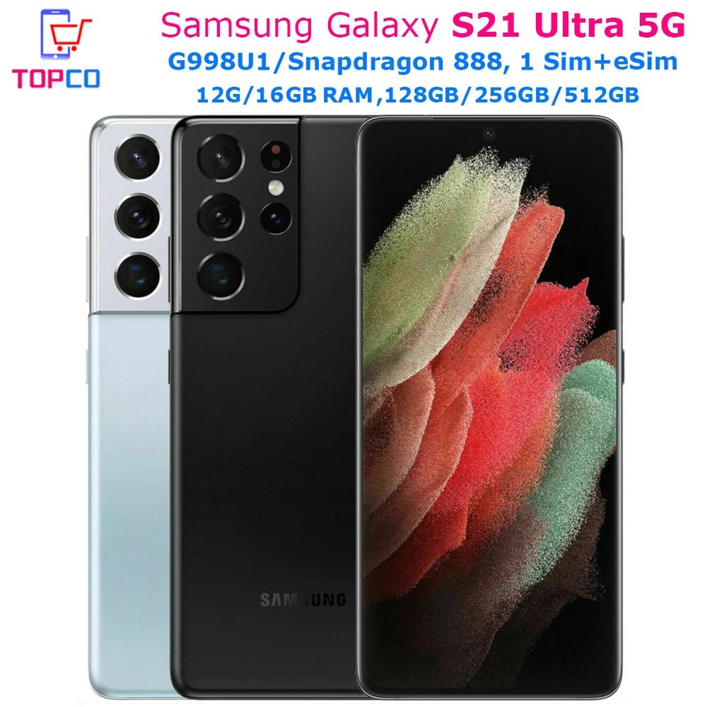 Smartphone Samsung Galaxy S21 Ultra 512GB Prata 5G - 16GB RAM Tela 6,8”  Câm. Quádrupla + Selfie 40MP - Samsung Galaxy - Magazine Luiza