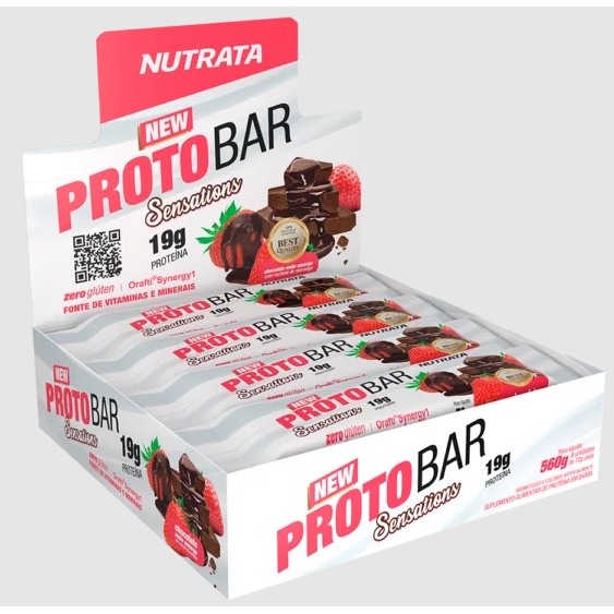 Protobar Sensations Whey Display 8unid x 70g Nutrata