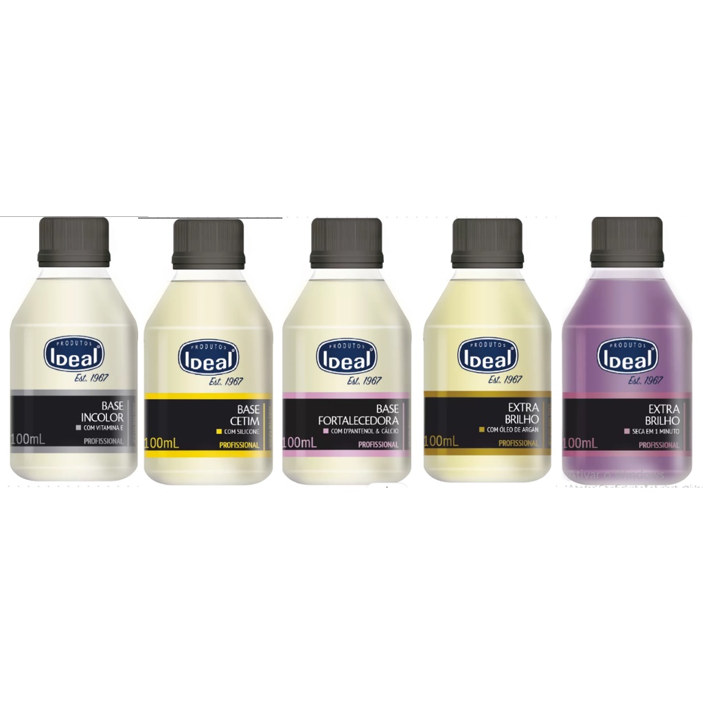 Esmalte Ideal Refil 100 ml - Escolha o seu