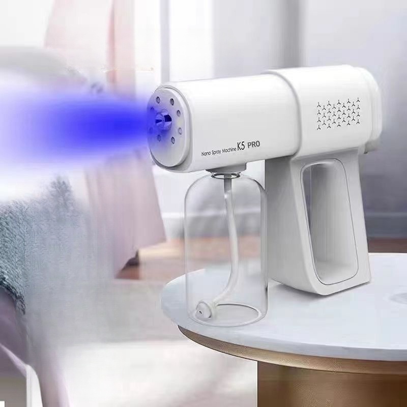 Novo：Pulverizador Nano K5 Portátil Recarregável Esterilizador Umidificador Profissional