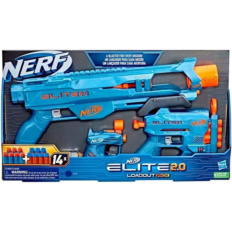 Lançador NERF Fortinite Heavy SR Blasted F0929 Brinquedo Camuflado