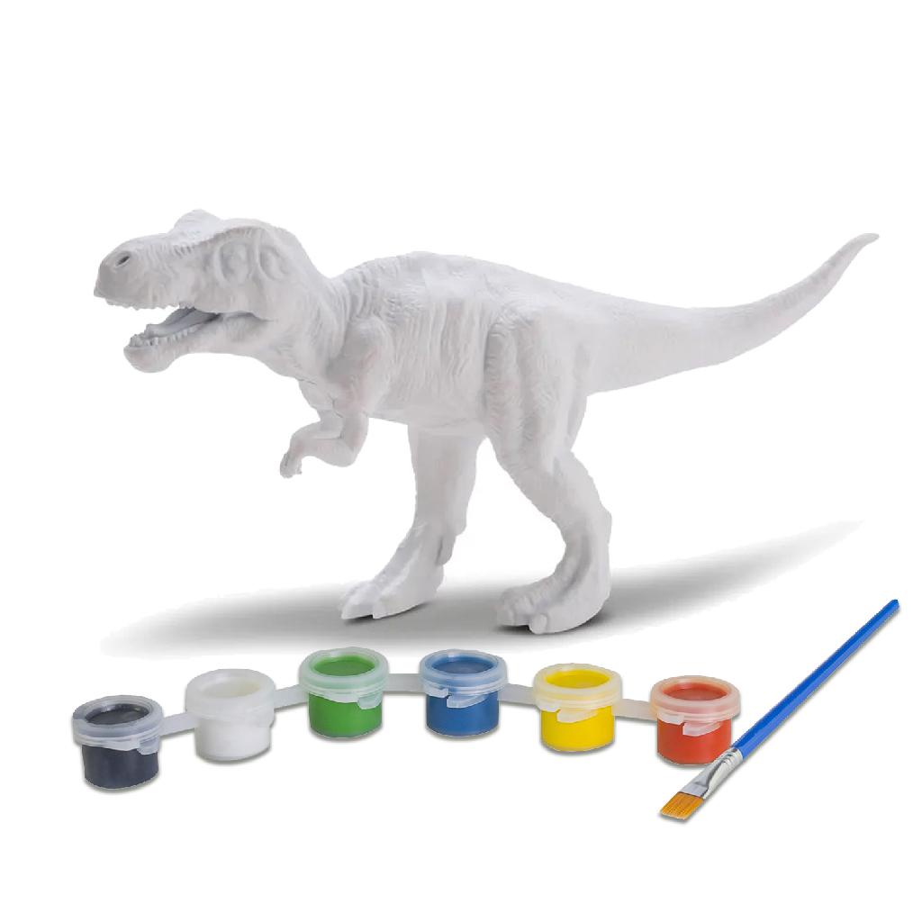 Dinossauro Para Colorir Pintar Infantil Dino Paint Menino Menina Várias  Cores Estimula Criatividade Tinta Pincel Original na Americanas Empresas