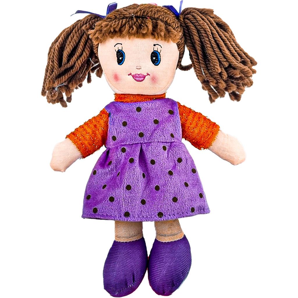 Pelucia Boneca De Pano Menina Infantil Antialergico Lavavel 27cm ...