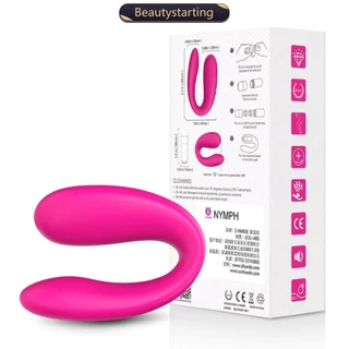 BEAUTYSTARTING Vibrador De Casal Controle Remoto Do U Clitoris Suction Wireless Masturbador Estimulação Recarregável Feminino Ambos Para Casalnovo Brinquedo Sexual C2R1