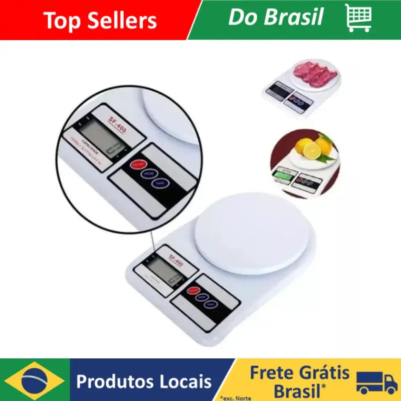 Balança Digital Cozinha Comida Precisão 3g a 10kg | Shopee Brasil