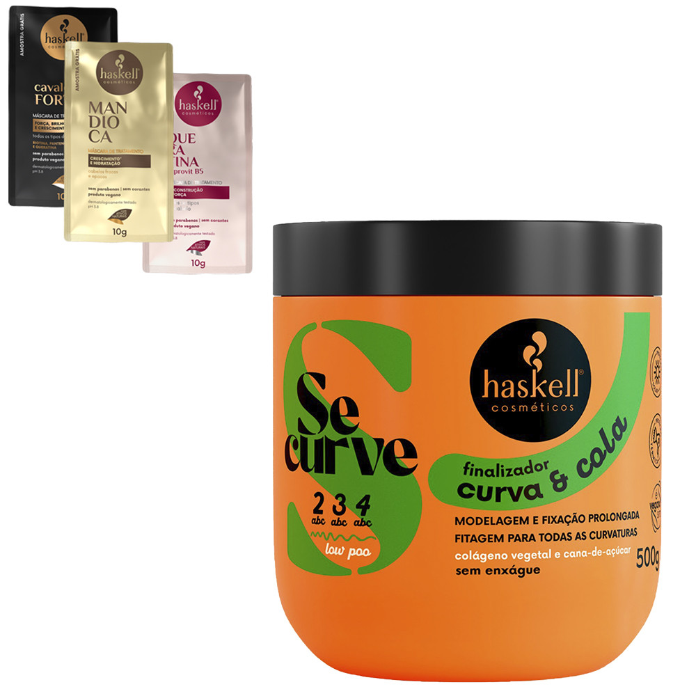 Finalizador Haskell Curva & Cola Se Curve 500gr | Shopee Brasil