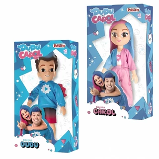 Boneco 26cm YouTube Dudu E Carol - BBRA