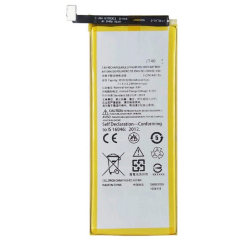 BATERIA MOTO G6 PLUS XT1926 (JT40) - ENVIO JÁ-GARANTIA ELETROMIL ...