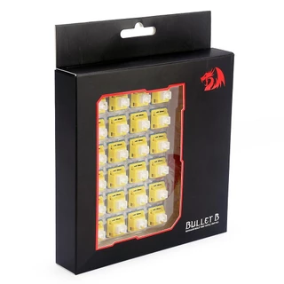 SWITCH PARA TECLADO REDRAGON TACTILE 24 PECAS BULLET B - A113B