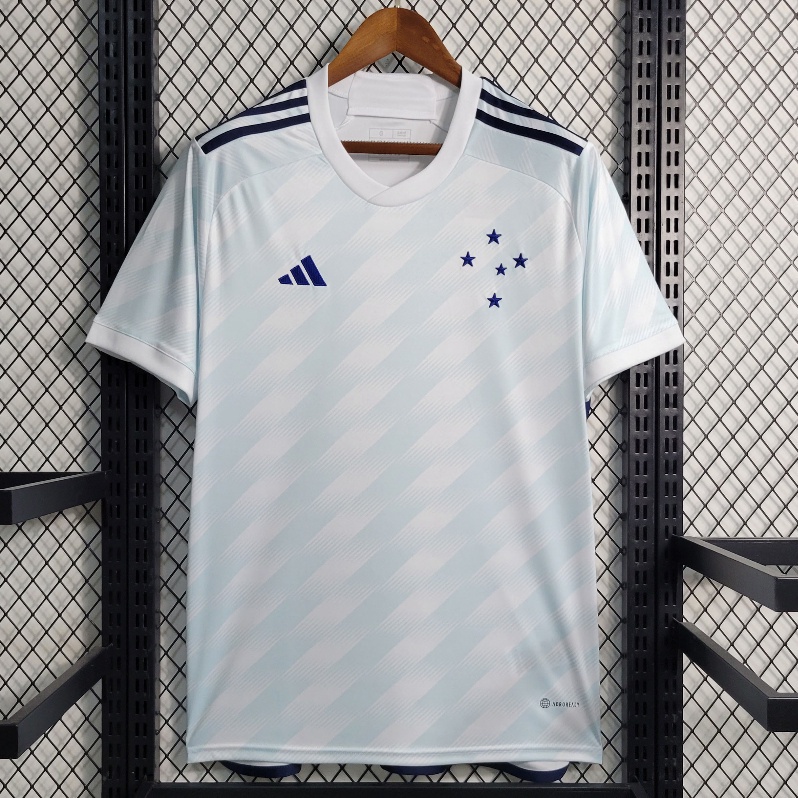 Nova Camisa De Futebol De Cruzeiro 2023/24 1 Branca 1 : Equipe ...