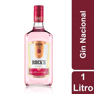 Gin Rocks Strawberry Doce 1 Litro