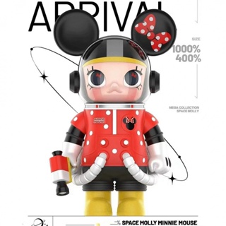 [PopMart Molly Mickey Minnie Casal PopMart Ornamentos PopMart Cartoon 400% Sala de Estar Grandes Ornamentos VSHD