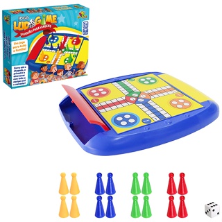 Jogos 6x1 Dama, Xadrez, Ludo, Jogo Da Velha, Trilha, Dominó Brinquedo de  Tabuleiro Toy Trade