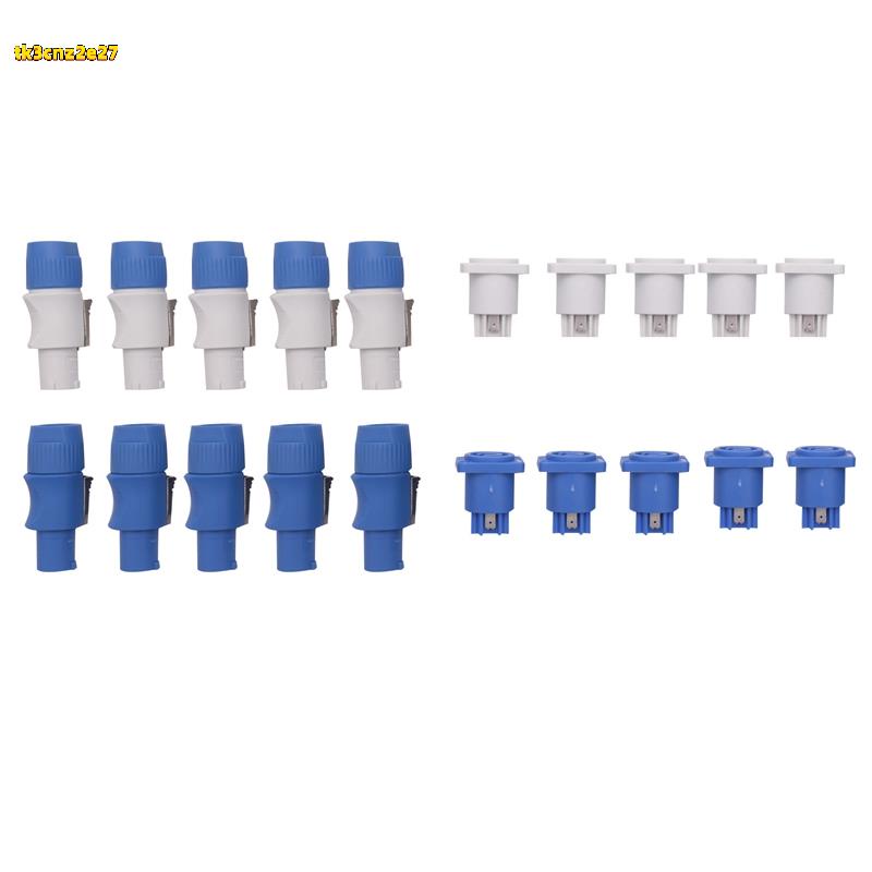 20 Spine Powercon Speakon Gokelomg - NAC3FCA/NAC3FCB 20A 250V Colore Blu