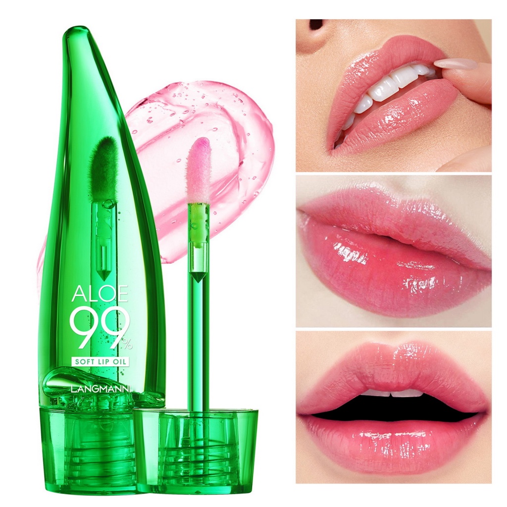 Temperaturesensitive Lip Gloss 5ml Aloe Vera Colorchanging Nourishing