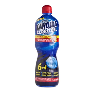 Desinfetante Cloro Gel 1L Super Cândida