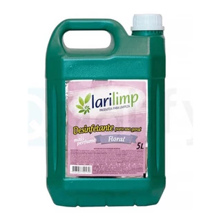 Desinfetante Floral 5L Larilimp em Oferta na Shopee