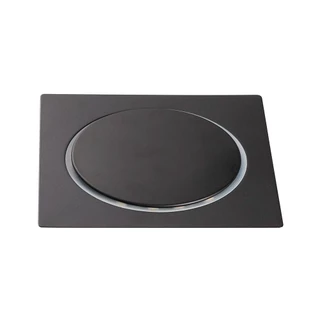 Ralo Click Up Para Chão 15 cm Inox Pingoo - Preto