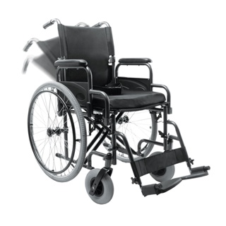 Cadeira De Rodas Dobravel C/ Encosto Confortável D400 120 Kg DellaMed